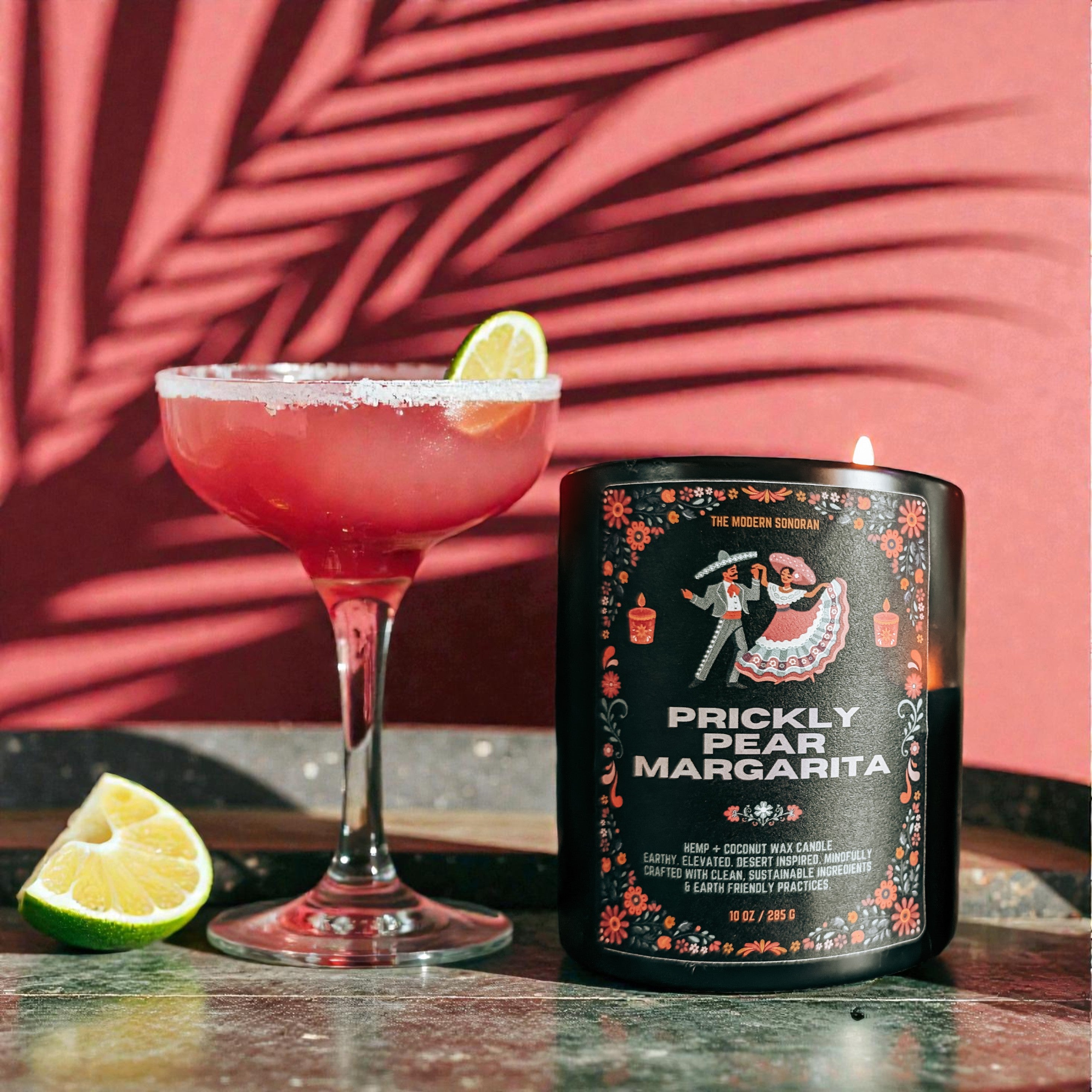 picture of a Prickly Pear Margarita Candle from The Modern Sonoran