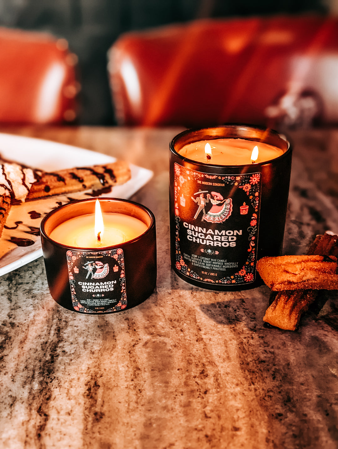 Cinnamon Sugared Churros Candle