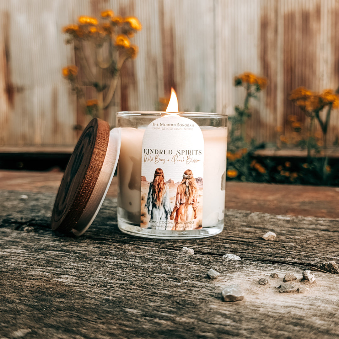 a picture of the Kindred Spirits candle (Limited Edition) from The Modern Sonoran