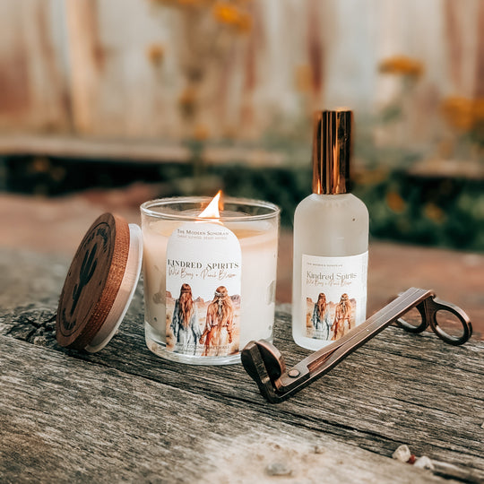 a picture of a Kindred Spirits Candle and a Room Spray Gift Set (Limited Edition) from The Modern Sonoran